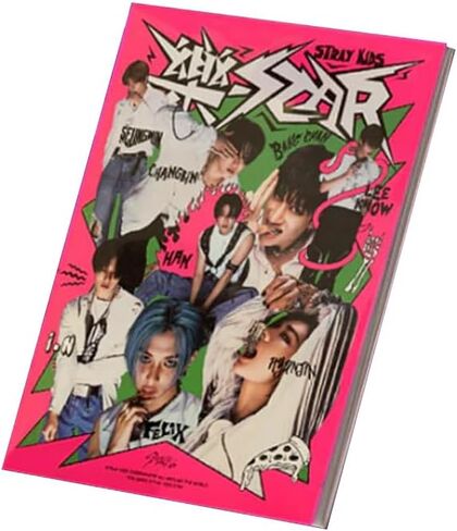 [ميزة الطلب المسبق] STRAYKIDS SKZ: ROCK-STAR (إصدار العنوان) الألبوم الصغير الثامن CD-R + ملصق لوحة المزاج المطوي + بطاقة الصور الفوتوغرافية + كتاب الصور in Kuwait