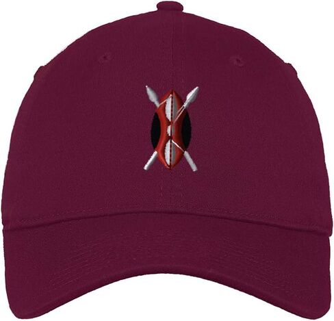 Speedy Pros Soft Baseball Hat Embroidered Dad Hat Kenya Flag Seal Kenyan Swahilia Men & Ladies Baseball Cap Cotton in Saudi Arabia