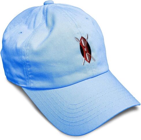 Speedy Pros Soft Baseball Hat Embroidered Dad Hat Kenya Flag Seal Kenyan Swahilia Men & Ladies Baseball Cap Cotton in Saudi Arabia