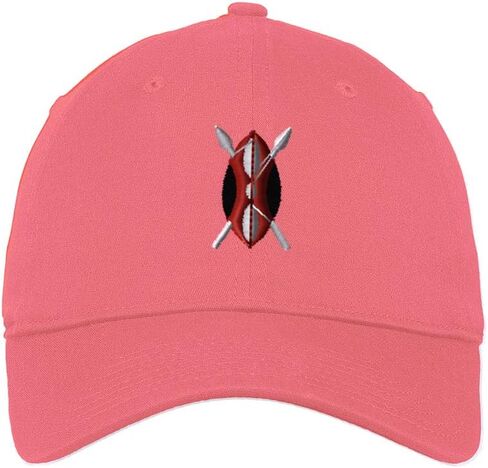 Speedy Pros Soft Baseball Hat Embroidered Dad Hat Kenya Flag Seal Kenyan Swahilia Men & Ladies Baseball Cap Cotton in Saudi Arabia