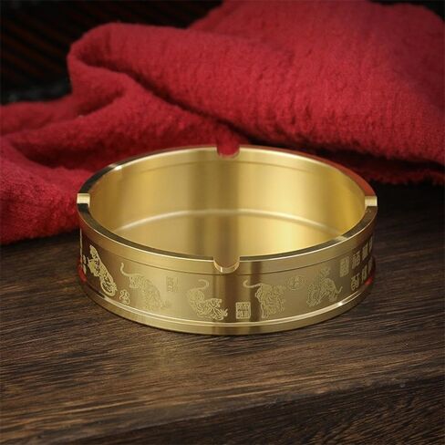 Chinese-style all-copper decorative items for home furnishings and office use (Gold,A) in Saudi Arabia