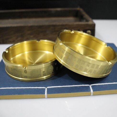 Chinese-style all-copper decorative items for home furnishings and office use (Gold,A) in Saudi Arabia