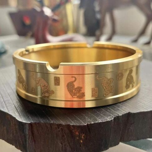 Chinese-style all-copper decorative items for home furnishings and office use (Gold,A) in Saudi Arabia
