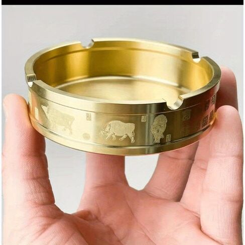 Chinese-style all-copper decorative items for home furnishings and office use (Gold,A) in Saudi Arabia