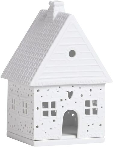 Räder 90318 Light House Gingerbread Small Porcelain Unglazed White Dimensions: 14 x 9 x 8.5 cm in Saudi Arabia