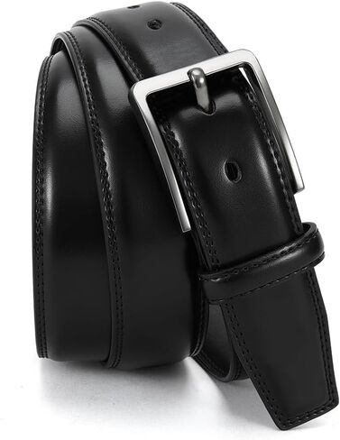 Men's Genuine Leather Dress Belts, Handmade Classic Every Day Leather Jeans Belt for Men Work Business Casual in Saudi Arabia