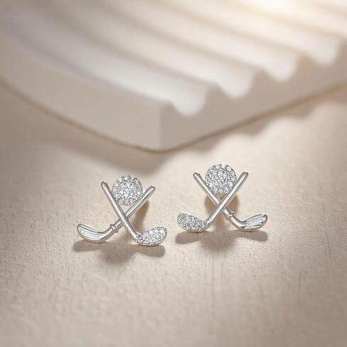 Golf Earrings for Women Golf Accessories Jewelry Gifts for Golf Lovers in Saudi Arabia