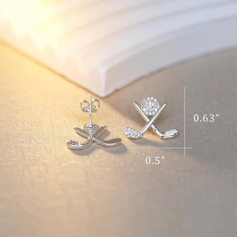 Golf Earrings for Women Golf Accessories Jewelry Gifts for Golf Lovers in Saudi Arabia
