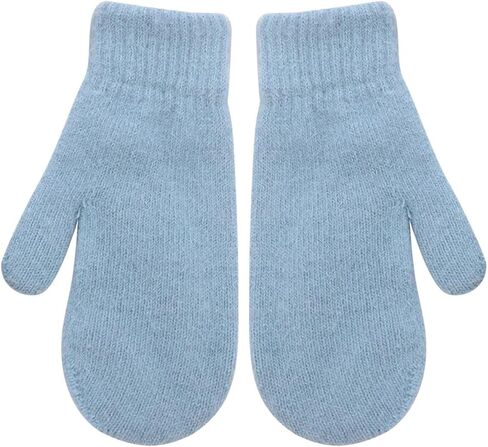 Women Cashmere Full Fingers Mittens, Plush Elasticity Cozy Gloves for Cold Weather Outdoor in Saudi Arabia