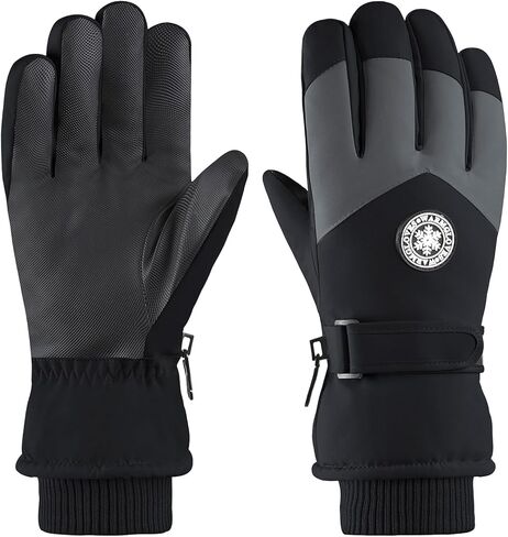 Winter Snow Ski Gloves for Women Men Waterproof for Extreme Cold Weather, Insulated Windproof Gloves for Outdoor Use in Saudi Arabia
