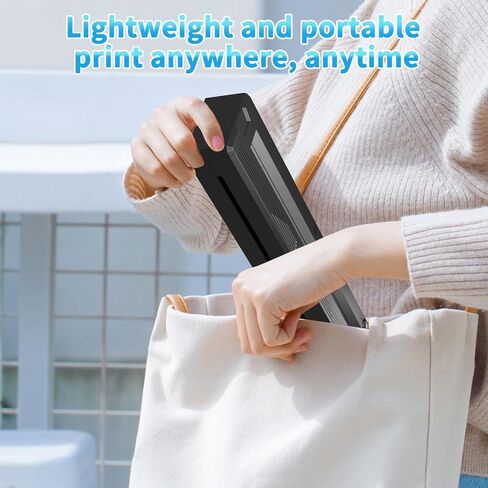 ورقة طابعة حرارية 8.5 × 11 ، أكثر سمكًا ، 200 ورقة من الورق الحراري المطوي لمينزهي ، gutherren ، متوافقة مع طابعة محمولة A40/M08F/C80/A80 in Kuwait