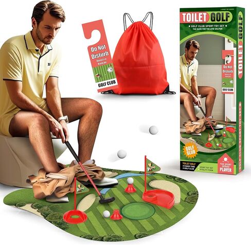 هدايا مضحكة لصيد الأسماك في المرحاض للرجال - هدايا الفيل الأبيض قعادة الصياد لقتل الوقت، هدايا صيد الحمام المبتكرة للرجال والأب والزوج البالغين، هدايا مزحة للأب in Kuwait