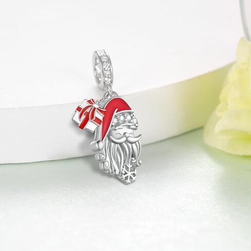 Christmas Gifts Christmas Charms 925 Sterling Silver Santa Clau Charm Jewelry Gifts for Women in Saudi Arabia