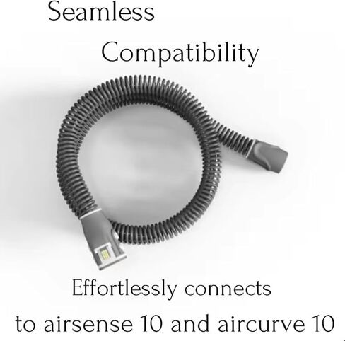 ArmiX AirSense 10 & AirCurve 10 أنابيب CPAP المُسخنة المحسنة 20 قطعة مرشحات - متوافقة مع Air Sense - أنبوب خط مناخي لعلاج توقف التنفس أثناء النوم المرطب والمريح + 20 قطعة مرشحات in Saudi Arabia