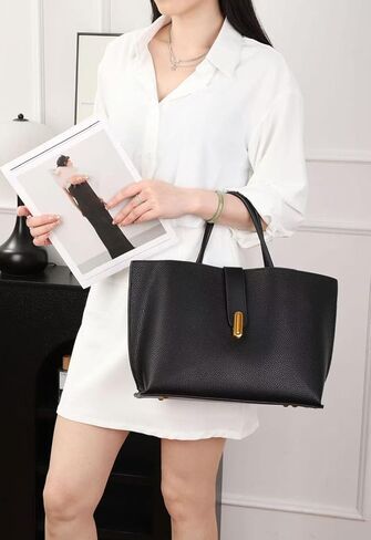 Women Vegan Leather Tote Bags Y2K Trendy Large Vintage Hobo Purses Shoulder Handbags in Saudi Arabia