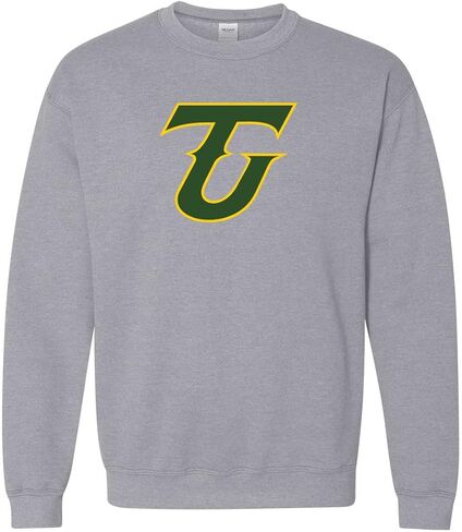 CreateMyTee | Tiffin University 2 Color TU Crewneck Sweatshirt in Saudi Arabia