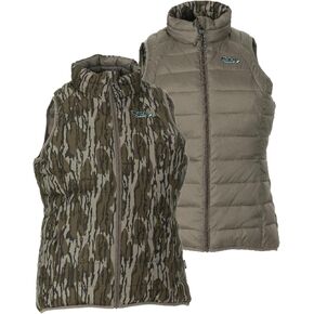 DSG Outerwear Women's Reversible Puffer Vest - Insulated, Water Resistant, Hunting & Casual Vest in Saudi Arabia
