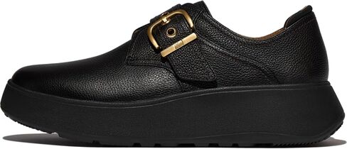 FitFlop Women's F-Mode Stitch Tumbled-Leather Monk Strap Shoes Loafer in Saudi Arabia