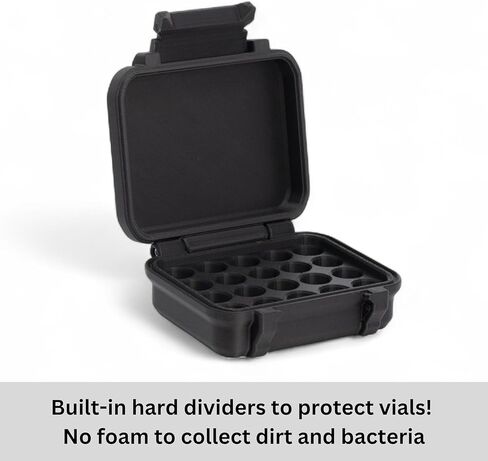 3ml 20 Vial Case for Peptide Vials | Rugged Fridge and Freezer Safe Case in Saudi Arabia