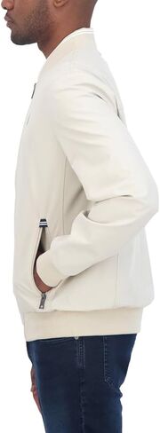 Nautica Men's Bomber Jacket – Windbreaker, Water-Resistant, Waterproof, Golf, Hiking, Boating, Casual Wear in Saudi Arabia