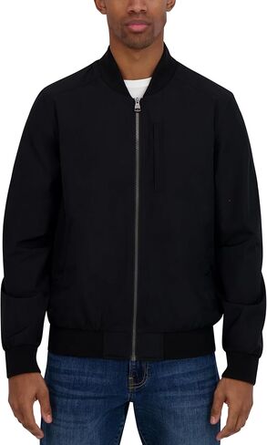 Nautica Men's Bomber Jacket – Windbreaker, Water-Resistant, Waterproof, Golf, Hiking, Boating, Casual Wear in Saudi Arabia