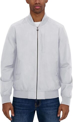 Nautica Men's Bomber Jacket – Windbreaker, Water-Resistant, Waterproof, Golf, Hiking, Boating, Casual Wear in Saudi Arabia