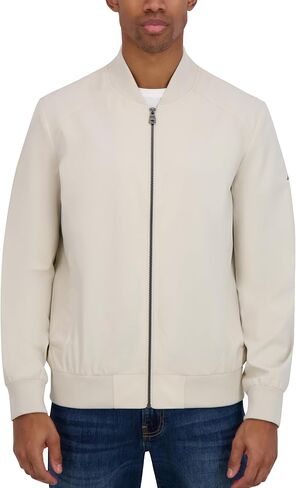 Nautica Men's Bomber Jacket – Windbreaker, Water-Resistant, Waterproof, Golf, Hiking, Boating, Casual Wear in Saudi Arabia