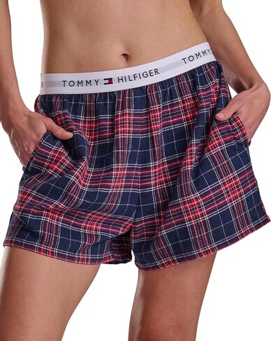 Tommy Hilfiger womens Flannel Sleep Boxer in Saudi Arabia