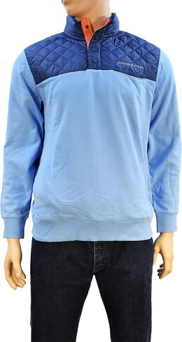 vineyard vines Mens Performance Snap Placket Shep Shirt Blue Ocean Breeze (Small) in Saudi Arabia
