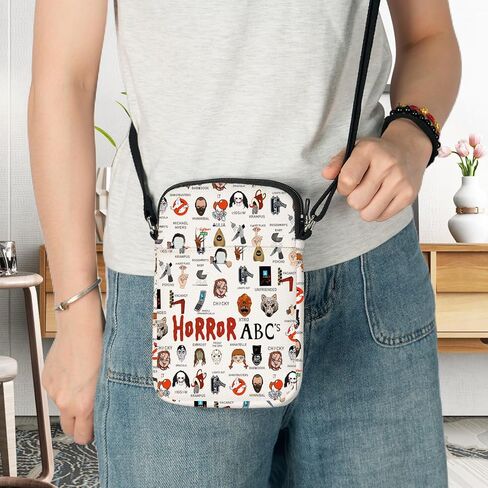 G2TUP Horror Movie & Killer Doll Crossbody Bag Hannibal Fan Gift Horror Movies Character Shoulder Bag in Saudi Arabia