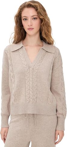 Splendid Women's Jet Set Polo Sweater in Saudi Arabia