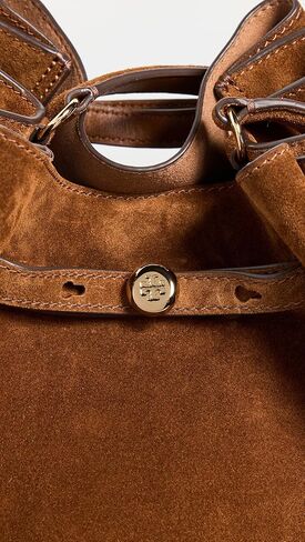Tory Burch Women's Romy Suede Large Bucket Bag in Saudi Arabia
