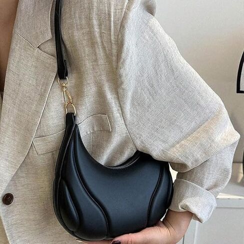 Shoulder Bag for Women,Y2K Tote Bag for Women Handbag Shoulder Shopper Travel Purse with Zipper with Chain Strap in Saudi Arabia