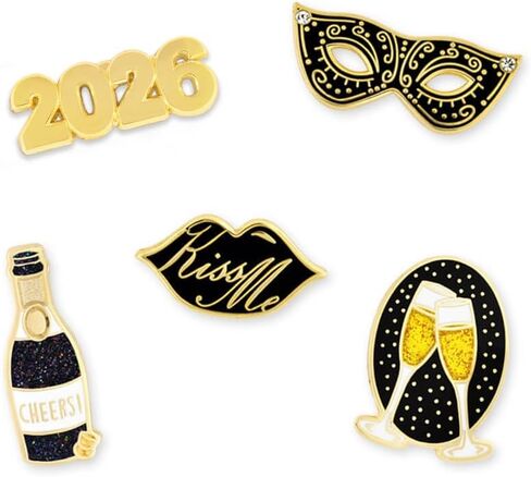 PinMart's 2026 New Year's 5-Pin Set in Saudi Arabia