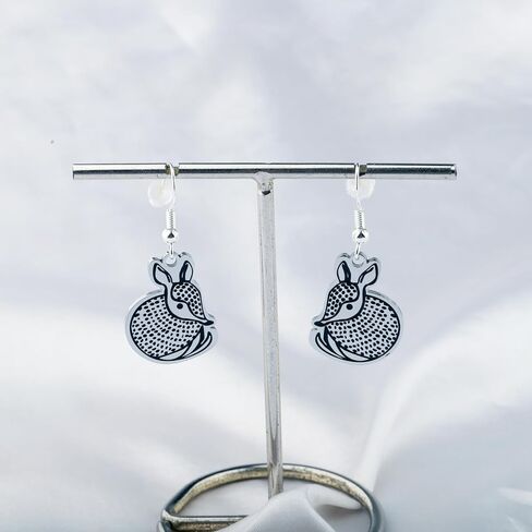 OKEYCH Armadillo Lover Gift Armadillo Shape Earrings Who Loves Armadillo Jewelry Wildlife Conservation gift in Saudi Arabia