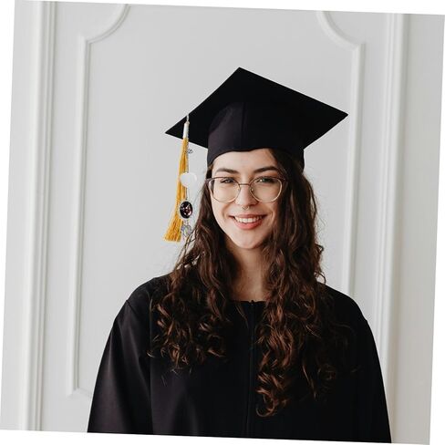 STOBOK Antique Alloy Frame Pendant for Memorial Keepsake Stylish Graduation Tassel Decoration for Ceremony Display and Photo Preservation in Saudi Arabia