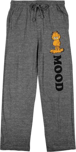 Garfield Mood Men's Heather Gray Sleep Pajama Pants in Saudi Arabia