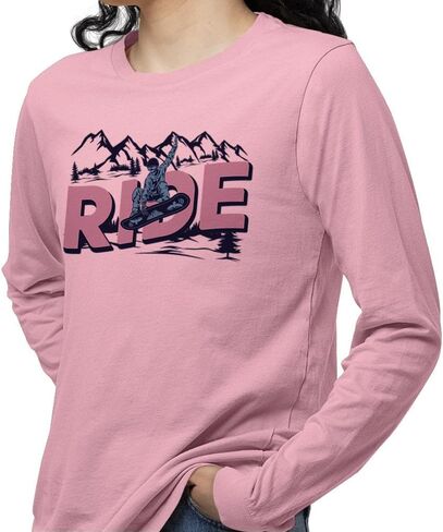 Ride Snowboarding Long Sleeve Shirt Unisex in Saudi Arabia