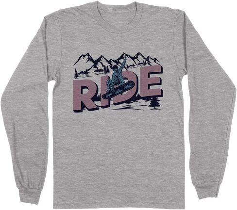 Ride Snowboarding Long Sleeve Shirt Unisex in Saudi Arabia