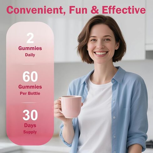 L-Lysine Gummies 1000 mg for Women per serving, 60mg Lysine Extract Supplement for Adults & Kids with Biotin, Multivitamins & Zinc - Cold Sore Supplement for Lip, Hair, Skin & Nail Health - 60 Count in Saudi Arabia