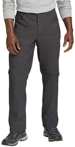 بنطلون Eddie Bauer مبطن بالصوف، 38W 30L، رمادي دخاني داكن in Saudi Arabia