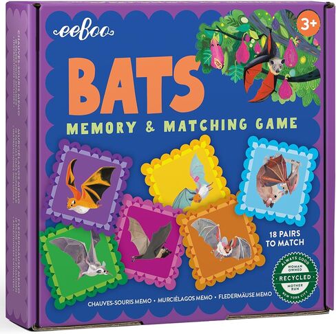 EEBOO: Memory Candy ومطابقة اللعبة الصغيرة ، يزيد من شحذ المهارات والتركيز والذاكرة ، للأعمار 3 وما فوق ، يوفر التفاعل بين الطفل والوالد in Kuwait