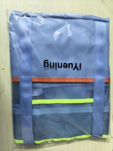 iYuening Tote Bag with Zipper Water Resistant，Work Tote Bag, Extra Large Mesh Beach Bag,Travel Bag for Women Man in Kuwait