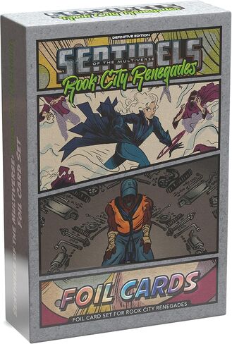 أكبر من الألعاب | الحارس من الكون المتعدد: Rook City Renegades | توسيع لعبة الإستراتيجية التعاونية | 1 إلى 5 لاعبين | 30+ دقيقة | تتراوح أعمارهم بين 14+ in Kuwait