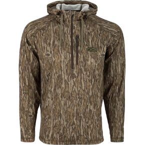 Drake Waterfowl Breathelite 1/4 Zip Camo Hoodie Bottomland Large in Saudi Arabia