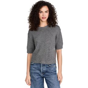 Theory Women's Crop Cashmere Tee in Saudi Arabia