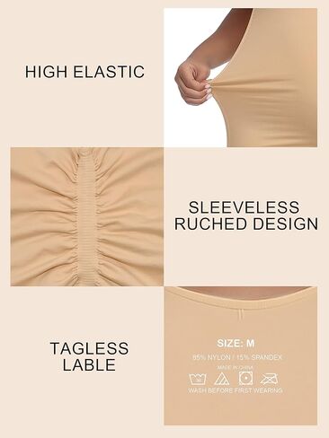 Women's Maternity Sleeveless Ruched Dress,Pregnancy Belly Support Fitted Midi Tank Dresses for Baby Shower Photoshoot in Saudi Arabia