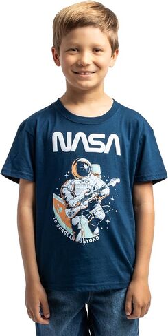 Bioworld NASA Astronauts Boy’s 3-Pack Crew Neck Short Sleeve T-Shirt Set in Saudi Arabia