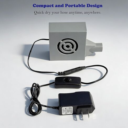 Upgraded CPAP Hose Dryer for All Standard 22mm Tubing, Cpap Tube Dryer Fan with Strong Wind for Quick Drying Hose, Cpap Cleaning Kit, Resmed Cpap Cleaner Supplies, Portable and Easy to Use in Kuwait