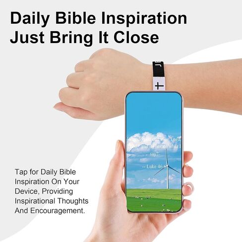 4PCS Daily Bible Verse Bracelet, Christian WWJD Jesus is King Bracelet for Women Men, Jesus Wristband in Saudi Arabia